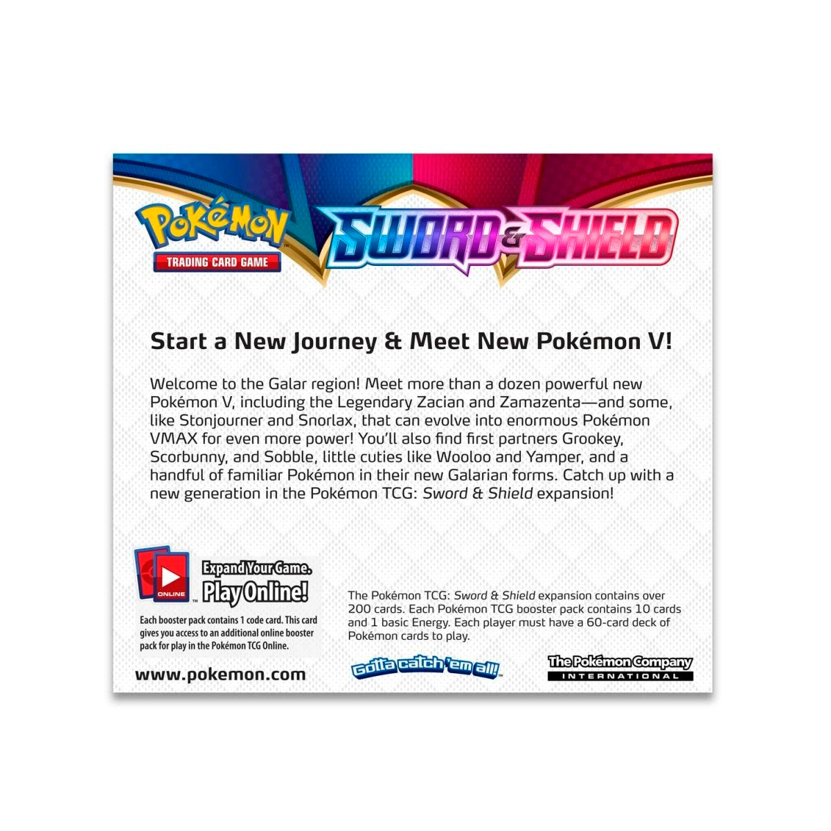 Sword & Shield Booster Display Box (36 Packs)