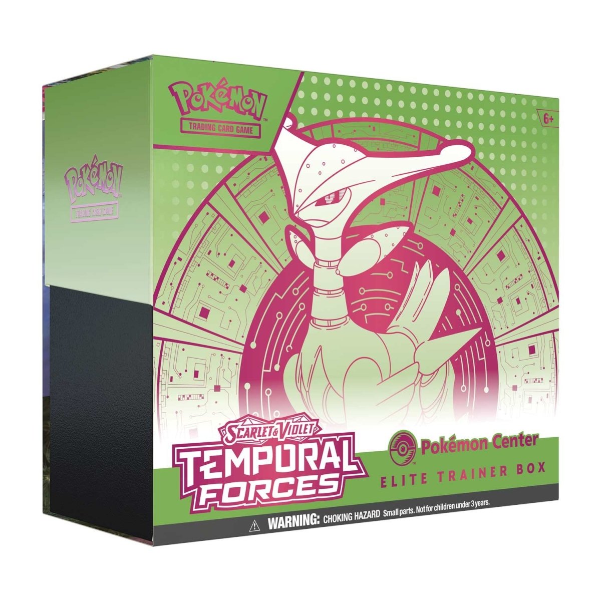 Scarlet & Violet-Temporal Forces  Center Elite Trainer Box (Iron Leaves)