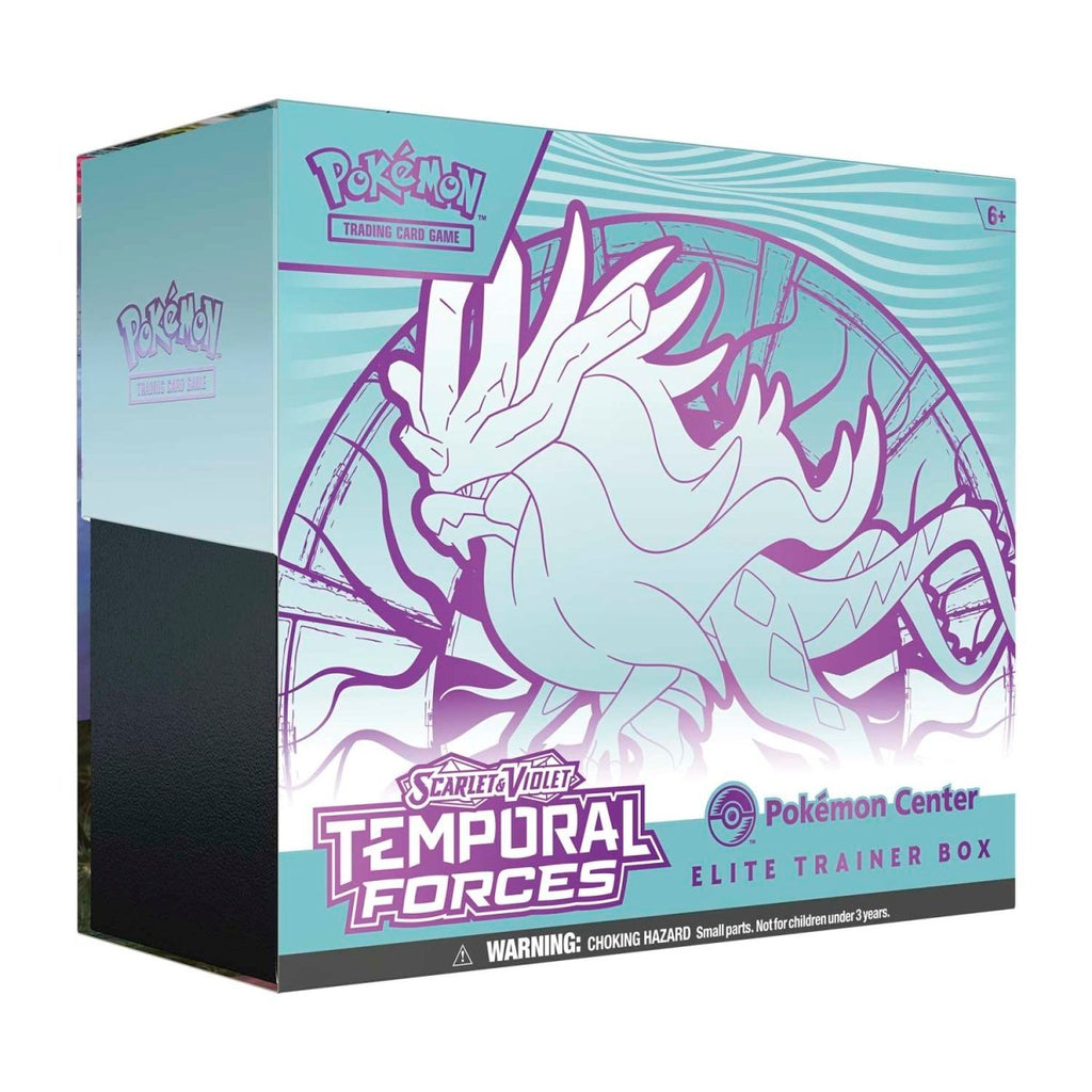 Scarlet & Violet-Temporal Forces  Center Elite Trainer Box (Walking Wake)